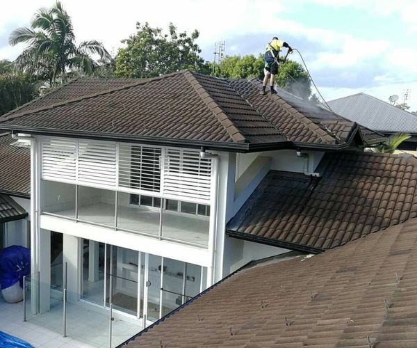 Roof Washing - Tiled Roof